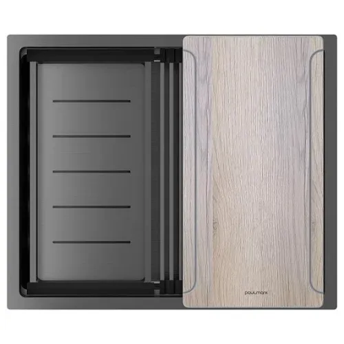 Кухонная мойка PAULMARK NEXT-MULTI SINK PM785445-GM