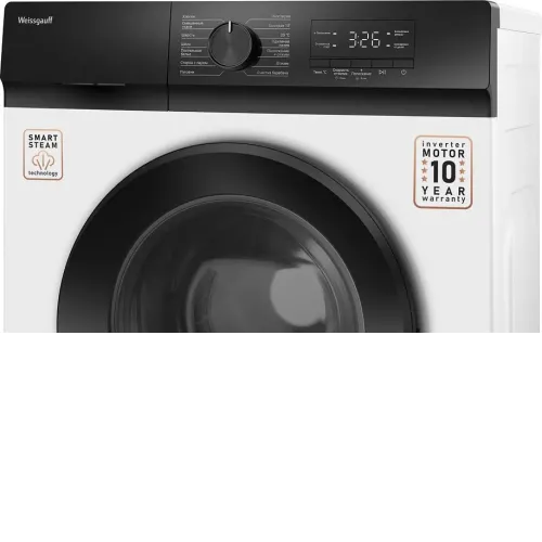 Стиральная машина WEISSGAUFF WM 39106 Inverter Steam