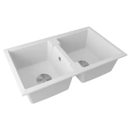 Кухонная мойка PAULMARK Tandem PM238150-WH