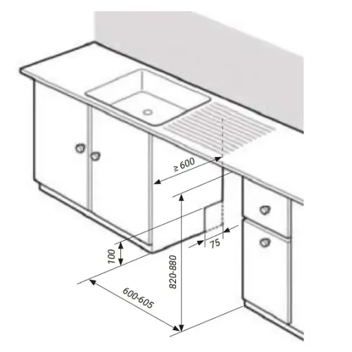 Посудомоечная машина HIBERG i-Q 6815 LB