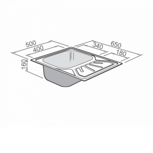 Кухонная мойка RODI Rio Flat Matt 3,5