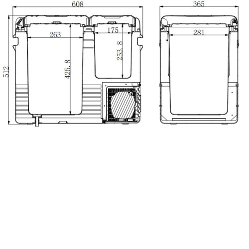 Автохолодильник MOBILECOMFORT MC-55