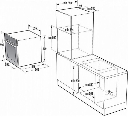 Духовой шкаф GORENJE BOP798S54X