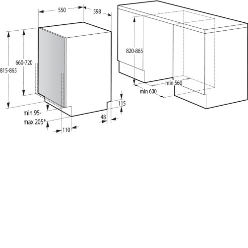 Посудомоечная машина GORENJE GV620D17S