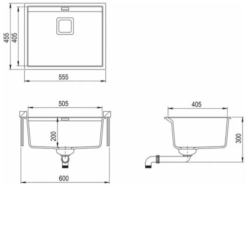 Кухонная мойка AQUASANITA Delicia SQD100AW (beige 110)