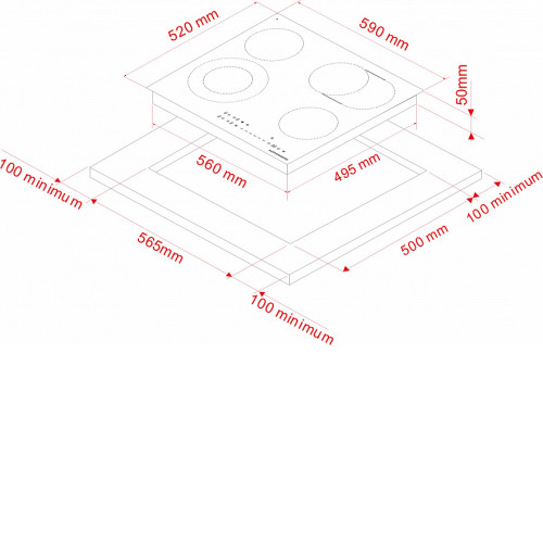 Варочная поверхность KUPPERSBERG ECS 624