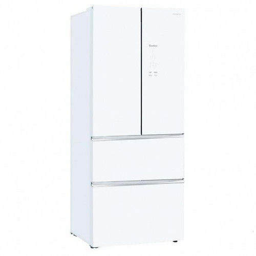 Холодильник TESLER RFD-361I WHITE GLASS