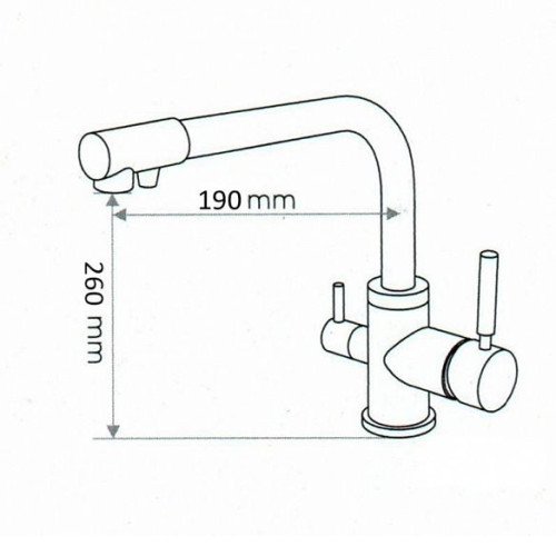 Смеситель EMAR EC-3003NS
