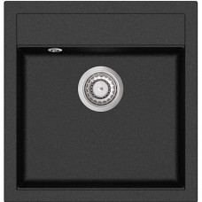 Кухонная мойка AQUASANITA Tesa SQT100W (black metallic 601) Кухонная мойка AQUASANITA Tesa SQT100W (black metallic 601)
