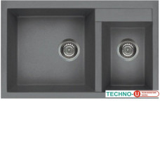 Кухонная мойка ELLECI Quadra 440 Titanium M73