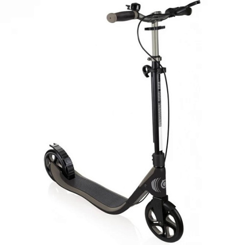 Самокат Globber One NL 205 Deluxe черный/свинцовый/серый