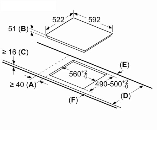 Варочная поверхность BOSCH PUC61RBB5E