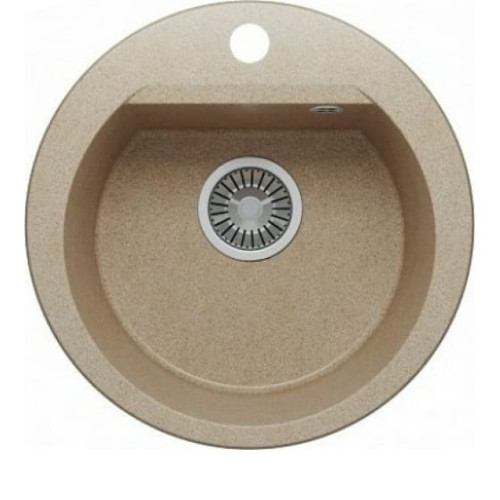 Кухонная мойка POLYGRAN Atol-460 №302 песочный
