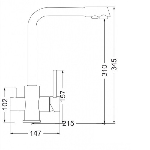 Смеситель OULIN OL-8073