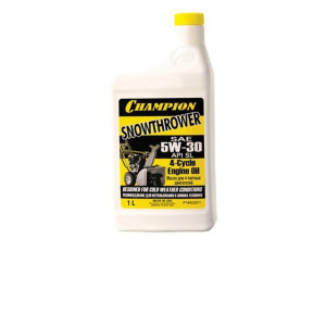 Масло CHAMPION 4-х тактное sae 5w30 зимнее (1л) минеральное