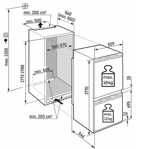 Холодильник LIEBHERR ICNdi 5153