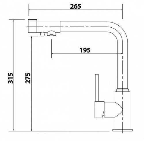 Смеситель KAISER Teka 13044-7