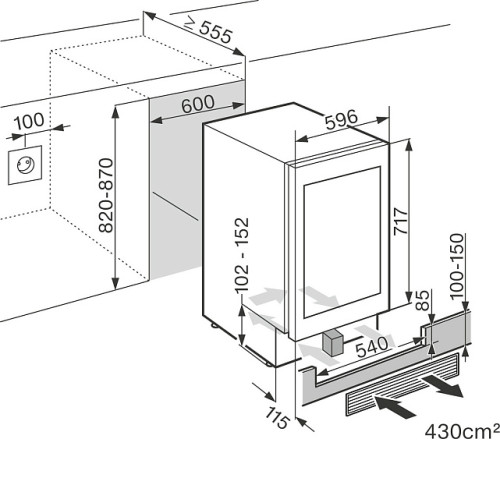 Винный шкаф MIELE KWT 6322 UG OBSW
