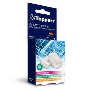 Таблетки для посудомоечных машин TOPPERR 3324