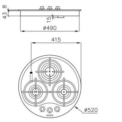 Поверхность FOSTER 7052442