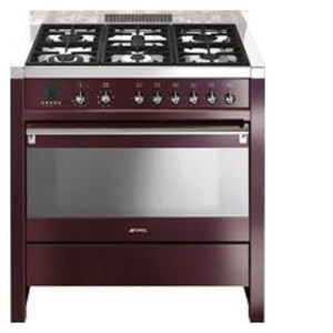 Плита газовая SMEG cs19rw-7