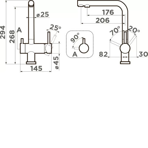 Комплект OMOIKIRI Omi 43-U/I-IN Ultra Mini + Nagano-BN (7402.4011)