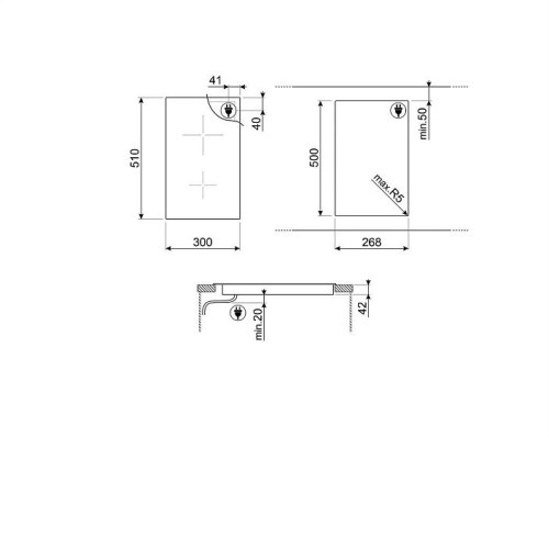 Варочная поверхность SMEG SE232TD1
