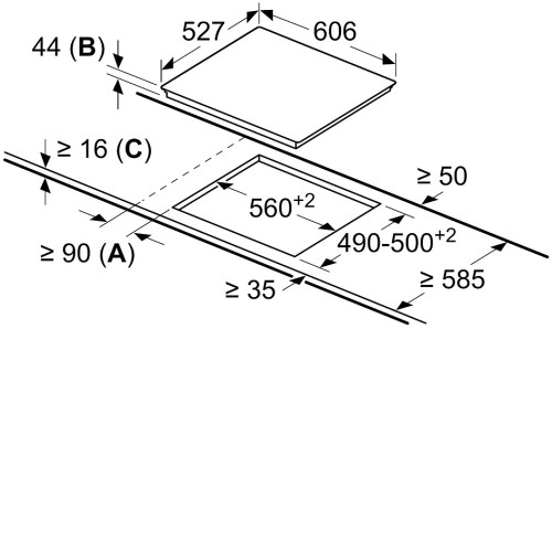 Варочная поверхность BOSCH PKF675FP2E