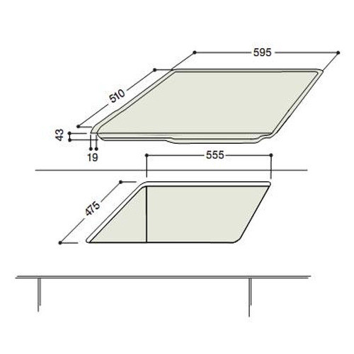 Поверхность HOTPOINT-ARISTON 7h td 640 ice ix