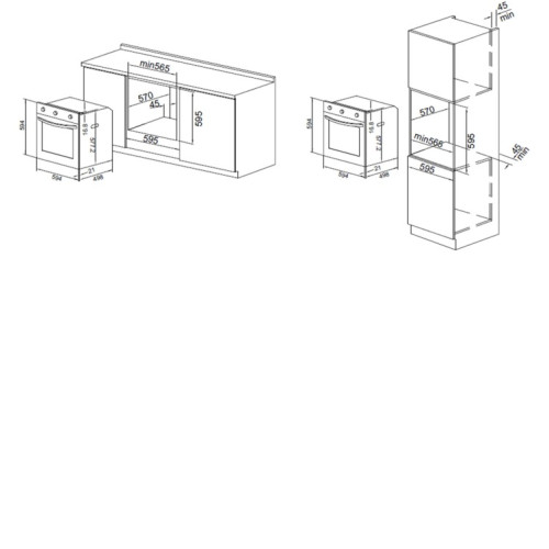Духовой шкаф AKPO PEA 7207SED02 BX