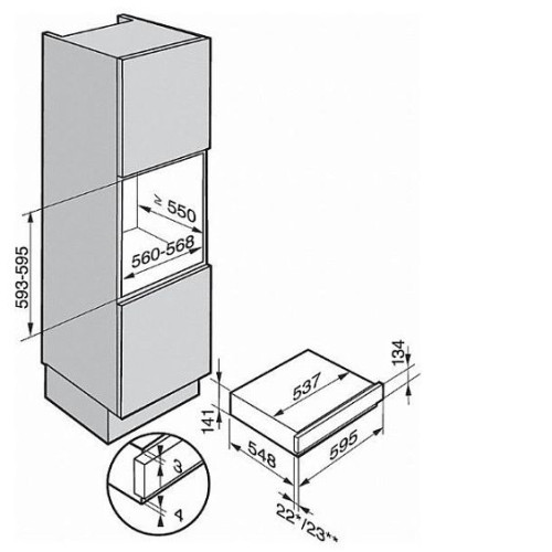 Вакуумный упаковщик Miele EVS 6114