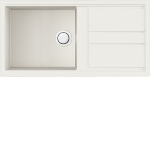 Кухонная мойка Omoikiri Kitagawa 100-WH 4993787 белый