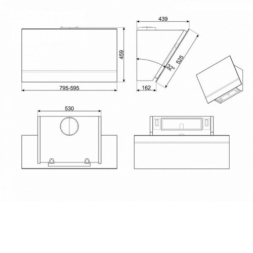 Вытяжка SMEG KV26P