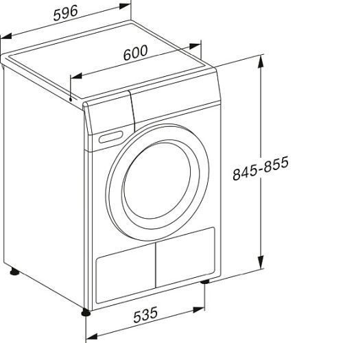 Сушильная машина MIELE TEC225WP ChromeEdition (12EC2252RU)