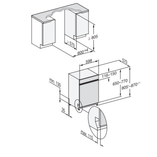 Посудомоечная машина MIELE G 7131 SCi AD