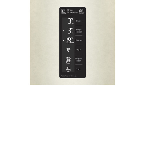 Холодильник LG GC-B303SEHV бежевый