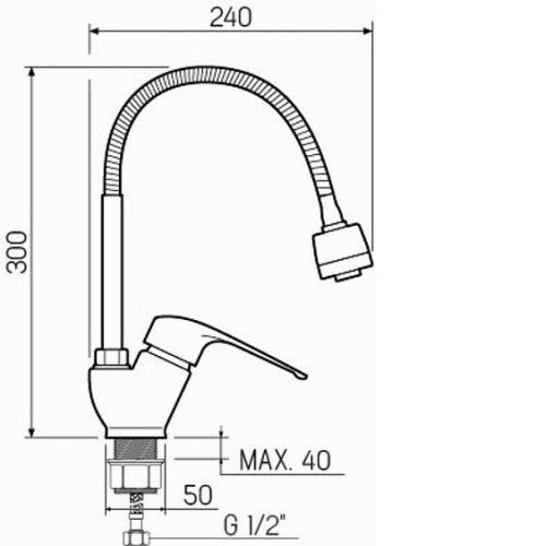 Смеситель РМС SL50-016F
