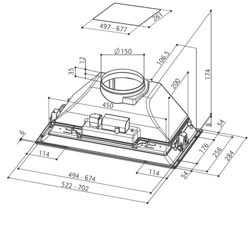 Вытяжка Faber INCA SMART HC PLUS X A52(арт.305.0554.545)
