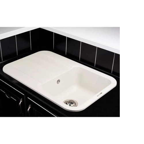 Кухонная мойка KUPPERSBERG LIRA 1B1D WHITE