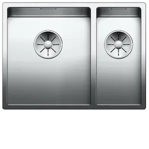 Кухонная мойка BLANCO CLARON 340/180-U 521609 нерж. сталь
