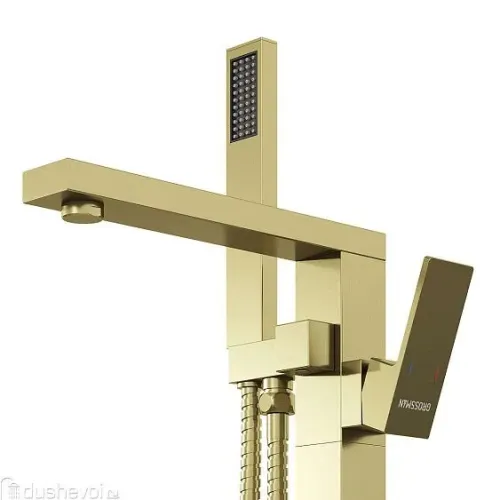 Смеситель GROSSMAN Falcon 530.K35.08.320 золото сатиновый