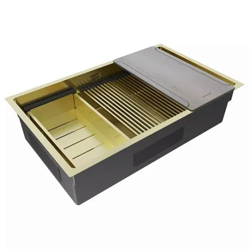 Кухонная мойка PAULMARK NEXT-MULTI SINK PM787445-LG