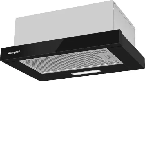 Вытяжка WEISSGAUFF TEL 450 Black Glass