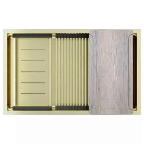 Кухонная мойка PAULMARK NEXT-MULTI SINK PM787445-LG