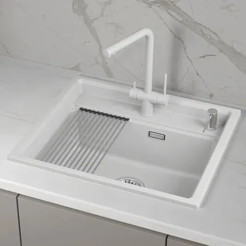 Кухонная мойка GRANULA KS-6003i арктик