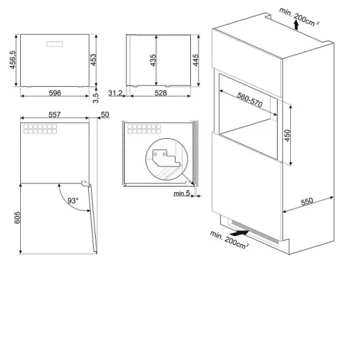 Винный шкаф SMEG CVI120GE
