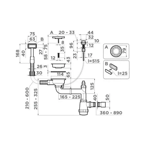 Арматура OMOIKIRI WK-1-A-IN (4956468)