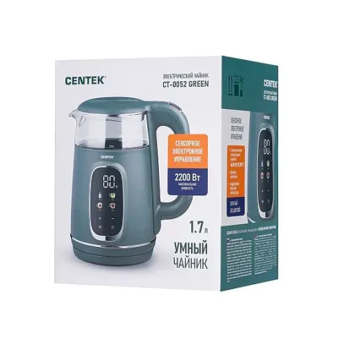 Чайник CENTEK CT-0052 Green