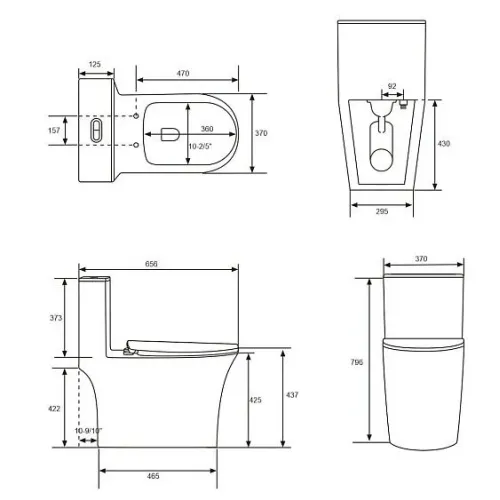 Унитаз GROSSMAN GR-5607SQ