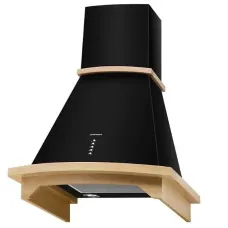 Вытяжка MAUNFELD gretta 60 b (black+неокрашенное дерево)